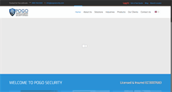 Desktop Screenshot of pogosecurity.com