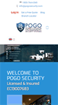 Mobile Screenshot of pogosecurity.com